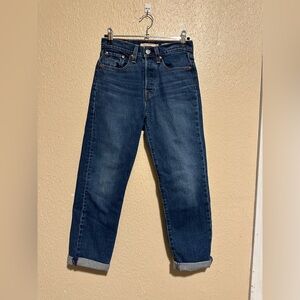 Levi’s Wedgie Straight Jeans Button Fly Size‎ 24